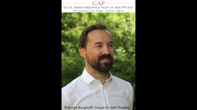 Thomas Burghoff, Coach im Projekt GAP