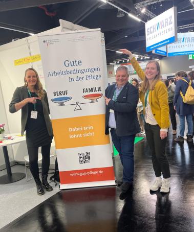 Projekt GAP auf der Altenpflegemesse 2025
